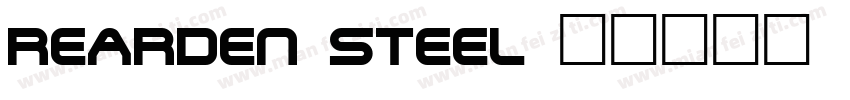 Rearden Steel字体转换